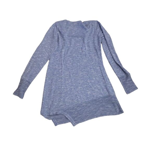 LOGO Lori Goldstein Womens blue tunic sweater Size XXS preppy casual knit boho - Picture 3 of 9